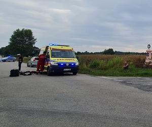 Rowerzysta zginął w wypadku w miejscowości Kobiele Małe