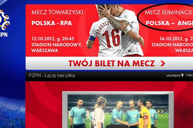 Polska - Anglia, bilety