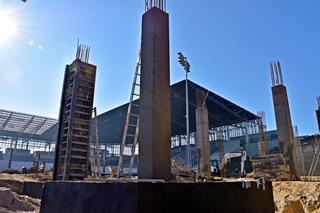 Budowa stadionu w Szczecinie - marzec 2021