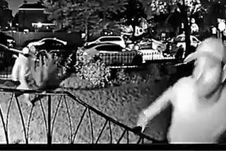 Uwaga, to nie policjanci!