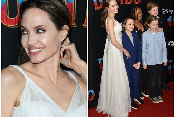 Angelina Jolie na premierze Dumbo