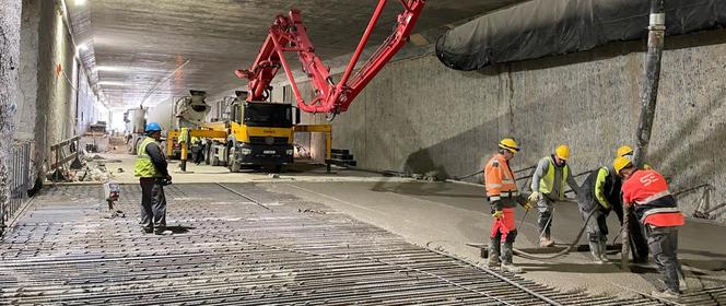 Zakończyła się budowa konstrukcji tunelu w Zielonkach