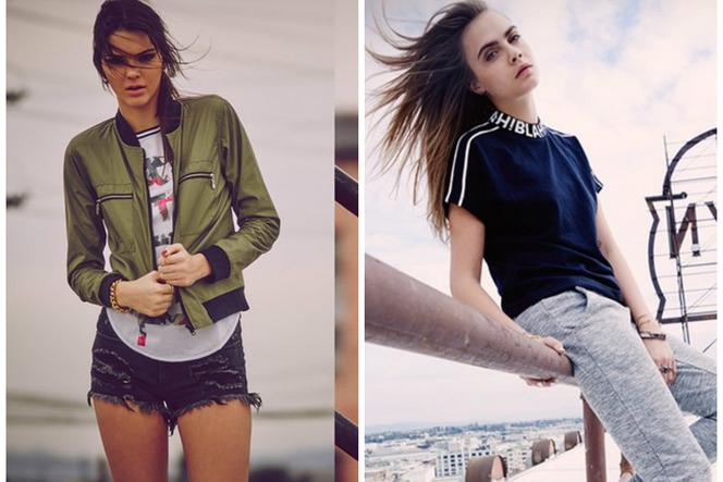 Kendall Jenner i Cara Delevingne w sesji dla Penshoppe