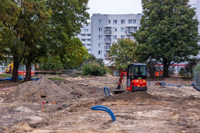 Przebudowa Skweru Gwary Warszawskiej w Warszawie