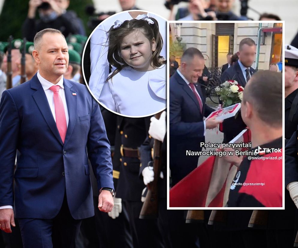 Prezent dla Kasi Nawrockiej