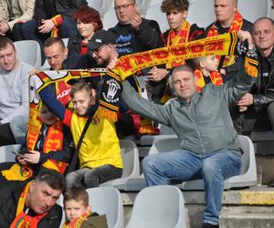 Korona Kielce - Jagiellonia Białystok. Zółto-czerwone derby w obiektywie