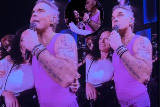 Robbie Williams wybrał Marię z Tarnowskich Gór! Polka utonęła w jego objęciach