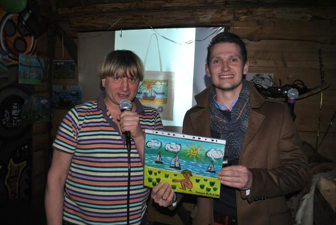 17 stycznia, Klub Paszcza Lwa. Gracjan Roztocki w Gdańsku