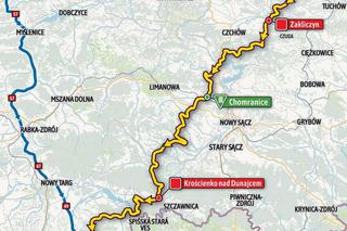 Tour de Pologne trasa 4. etapu