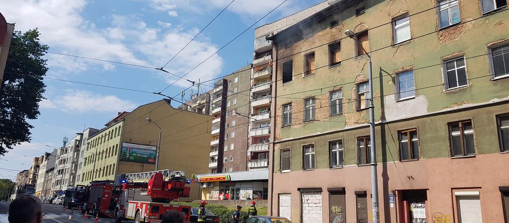 Pożar na Niemierzyńskiej