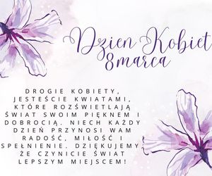 Dzień Kobiet życzenia na 8 marca