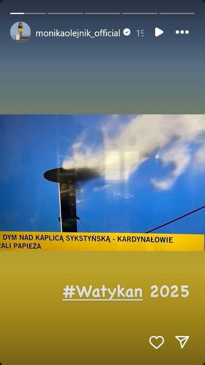 Monika Olejnik przemówiła! Dwa słowa o papieżu i... internet oszalał!