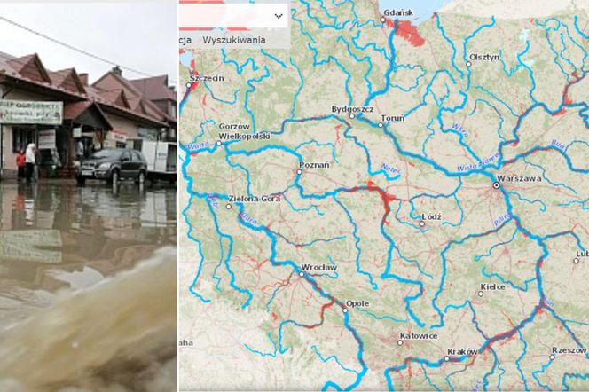 Powódź w Małopolsce, na Śląsku i Podkarpaciu