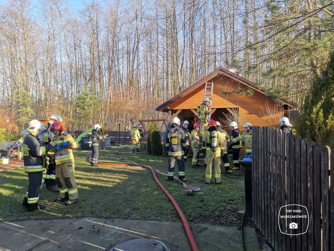 Koniec roku z pożarami. Znów palił się domek letniskowy w Boszkowie