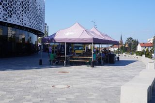 Festiwal Food Trucków w Olsztynie. Pod halą Urania można zjeść dania z kuchni całego świata [ZDJĘCIA]