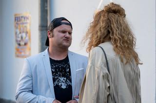 Barwy szczęścia odc. 1964. Żabcia (Hanna Klepacka), Gawron - Ricardo (Sebastian Stankiewicz)