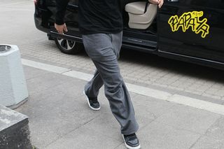 Szczęsny biegnie na premierę filmu