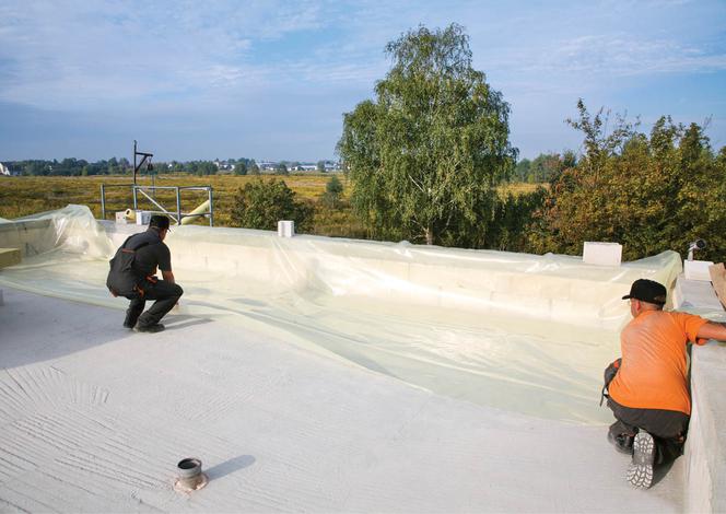 Układanie paroizolacji