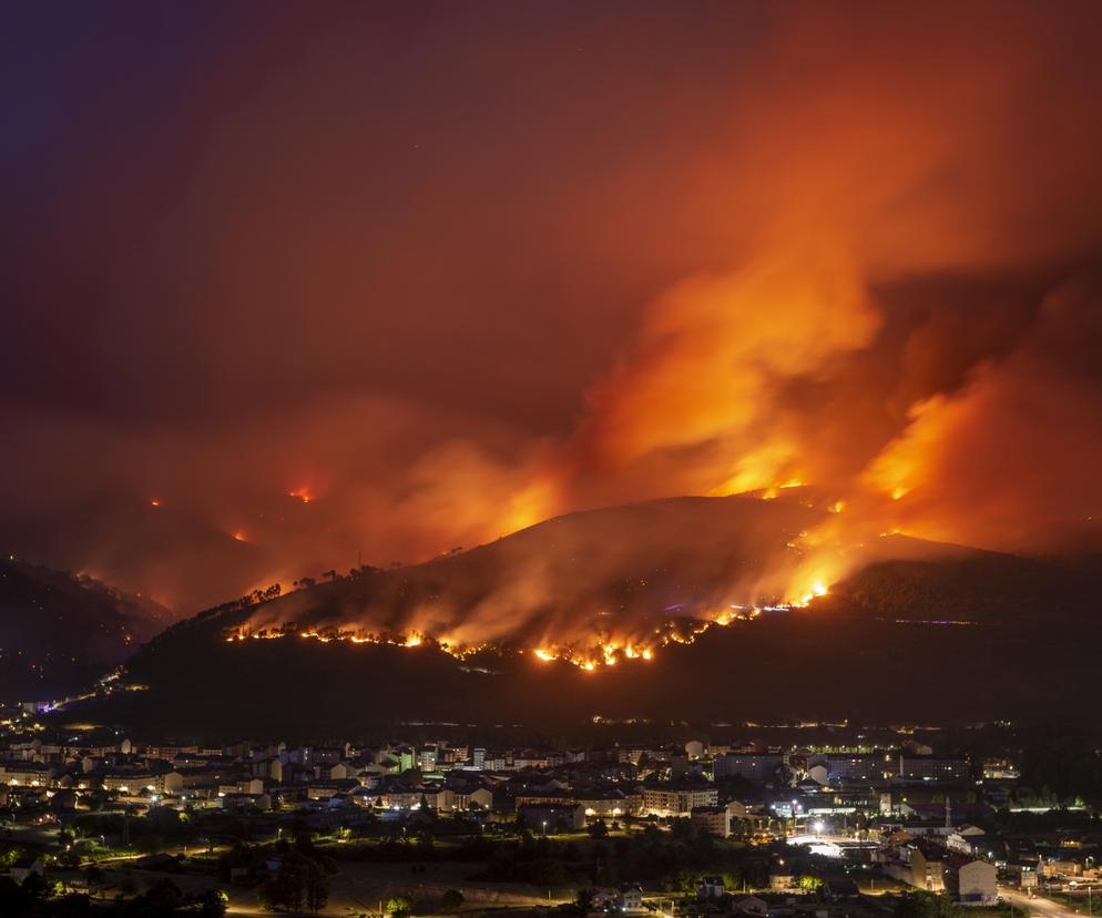 Pożary w Hiszpanii