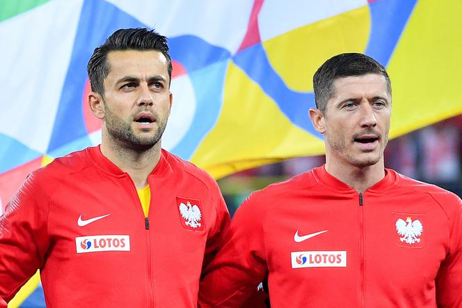 Łukasz Fabiański i Robert Lewandowski