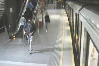 Incydent na stacji metra.