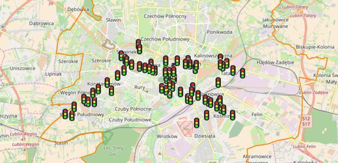 Sterowanie ruchem w Lublinie. System obejmie 90% sygnalizacji świetlnych