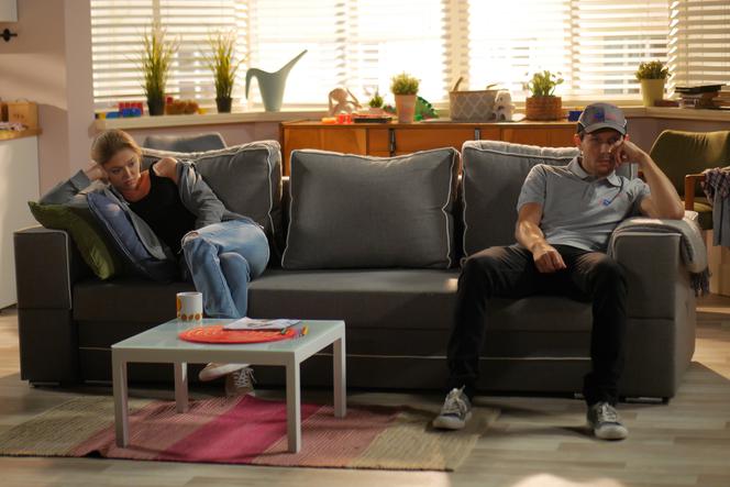 Pierwsza miłość. Jowita (Joanna Opozda), Radek (Mateusz Banasiuk)