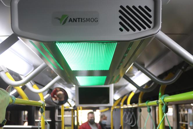 Łódzkie MPK testuje urządzenie do oczyszczania powietrza w tramwajach i autobusach