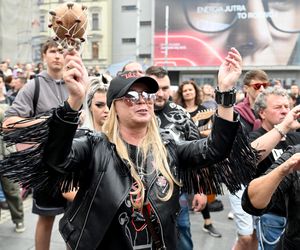 Gitarowe granie z zespołem Dżem na Rynku w Katowicach