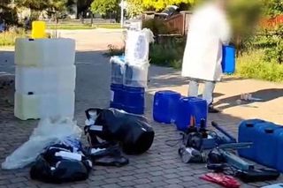 Tona chemikaliów i narkotyki u obcokrajowca. 29-latek zatrzymany!