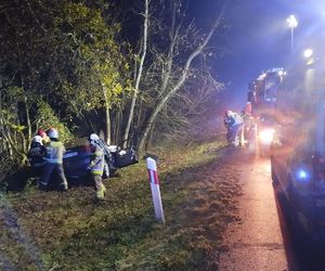 Śmiertelny wypadek koło Bełchatowa. Nie żyje 29-letni kierowca