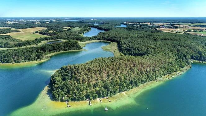 Jezioro Lubikowskie w wojewdzództwie lubuskim