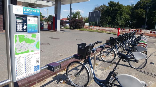 Miejskie rowery, hulajnogi i skutery w Bydgoszczy.