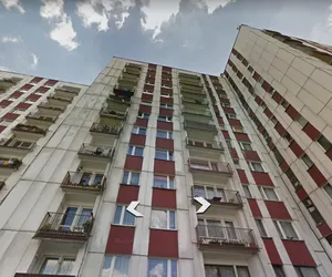 25-latek spadł z 9. piętra bloku mieszkalnego