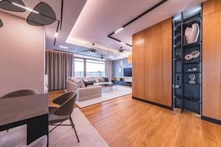 Mieszkanie w drewnie i czerni