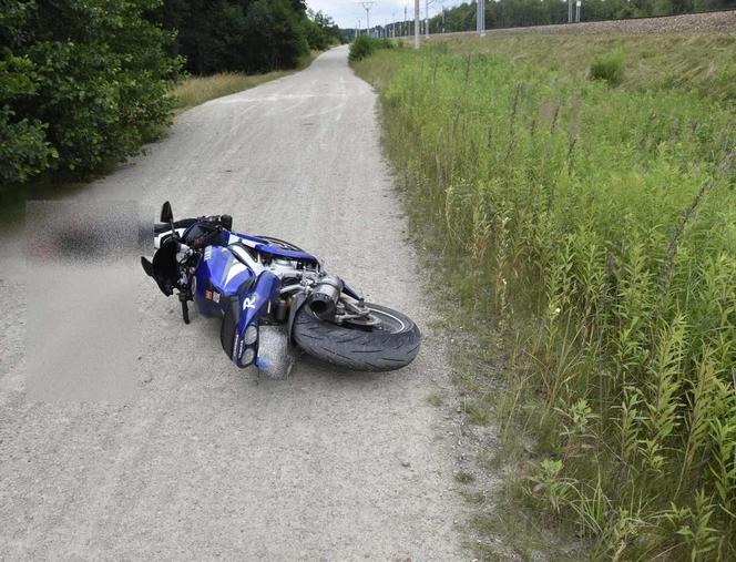 Wola Rzędzińska. 23-letni motocyklista uciekał przed policjantami bez powodu