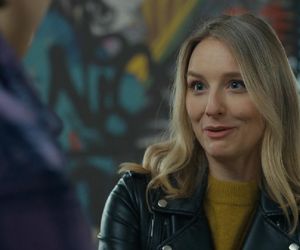 Barwy szczęścia, odcinek 3194. Grażyna (Kinga Suchan), Wiktor (Grzegorz Kestranek)