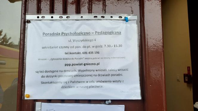 Poradnia Psychologiczno-Pedagogiczna w Gnieźnie w nowej siedzibie