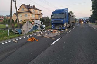 Poważny wypadek w Uszwi: Karambol na DK75, są ranni