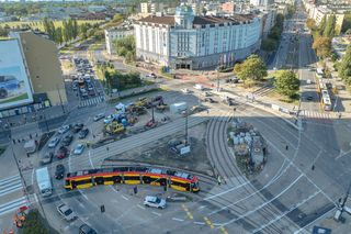 Plac Zawiszy przed i po remoncie