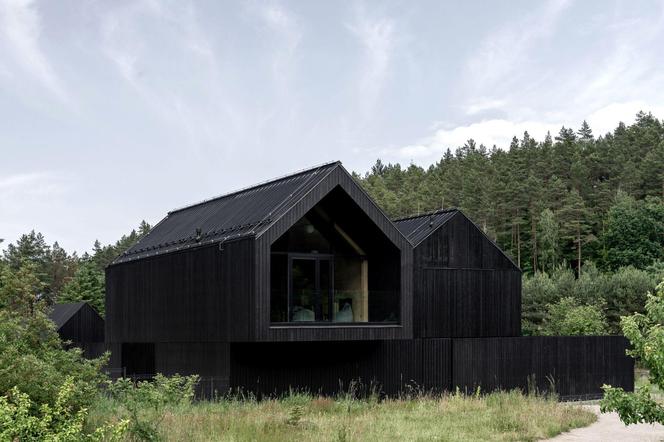 Budynek edukacyjny w Leśnym Ogrodzie Botanicznym Marszewo w Gdyni