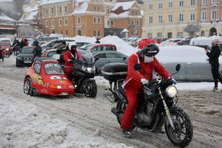 Śnieżyca niestraszna MotoMikołajom z Lublina!