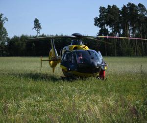 Wypadek pod Olesnem. Trzy osoby z pow. kłobuckiego poszkodowane