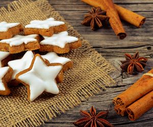 Zimtsterne - niemieckie ciasteczka cynamonowe na święta