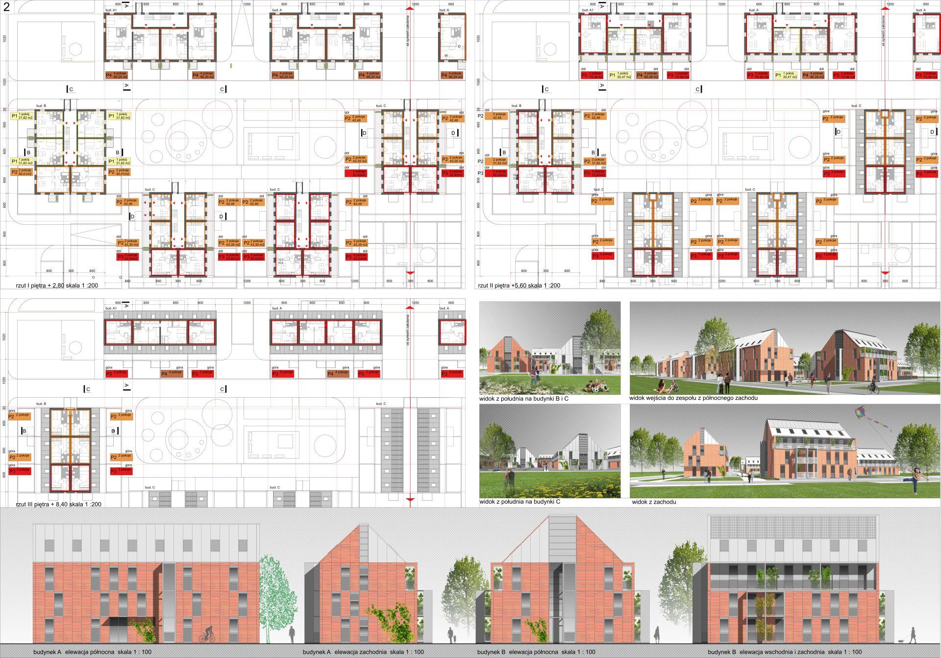 Konkurs na projekt osiedla TBS w Katowicach: wyniki
