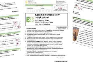 Egzamin ósmoklasisty 2025: odpowiedzi z polskiego do ściągnięcia w PDF wtorek 13 maja
