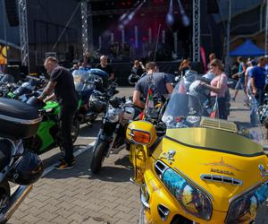 Parada motocyklistów w Dąbrowie Górniczej