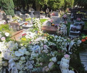 Patrycja i Bruno spoczęli na cmentarzu w Tychach. Widok grobu łamie serce