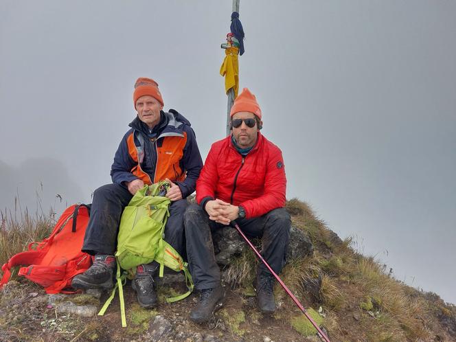 Rysiek Pawłowski w Papui Nowej Gwinei. Wraz z Tomkiem Brylem wszedł na Mount Giluwe (4368 m n.p.m.) 