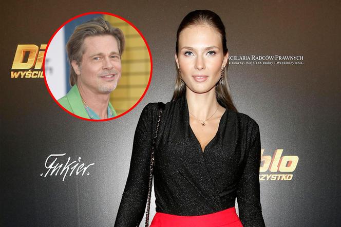 Żona Piotra Adamczyka zagrała z Bradem Pittem. "Przytulił mnie i powiedział, że jest w szoku"